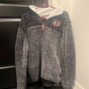 ATM sherpa quarter-zip